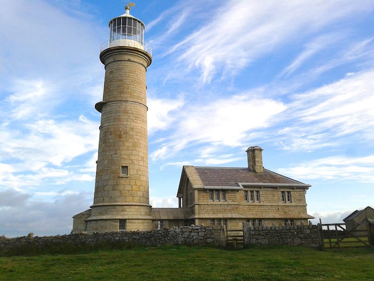 The Lighthouse on Lundy Island
