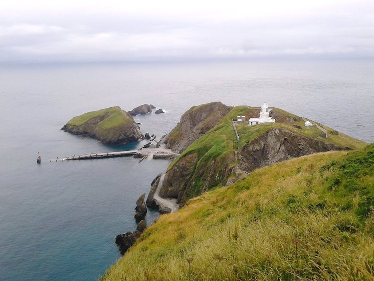 View of Lundy's Coast