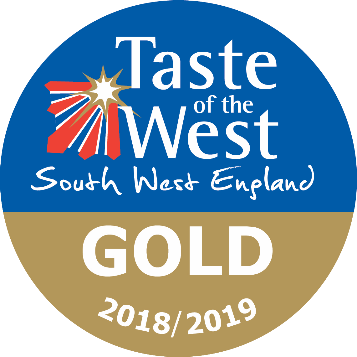 Taste of the West Gold Award 2018-2019 Logo