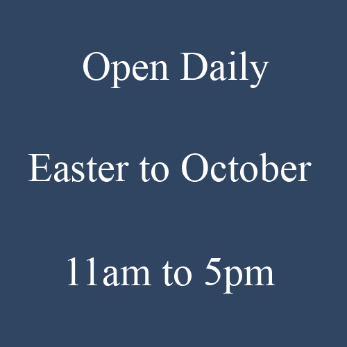 Open Saturdays & Sundays, 11am to 4pm.